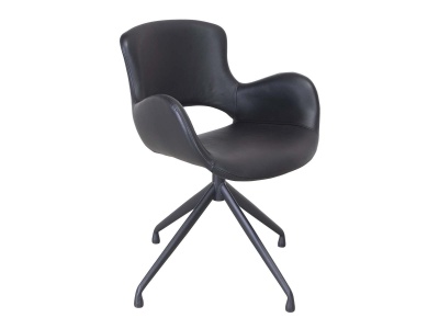 House of Sander Luna spisebordsstol, læder.