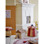 Bloomingville MINI Birsen Kurv m/Låg, Rød, Vandhyacint