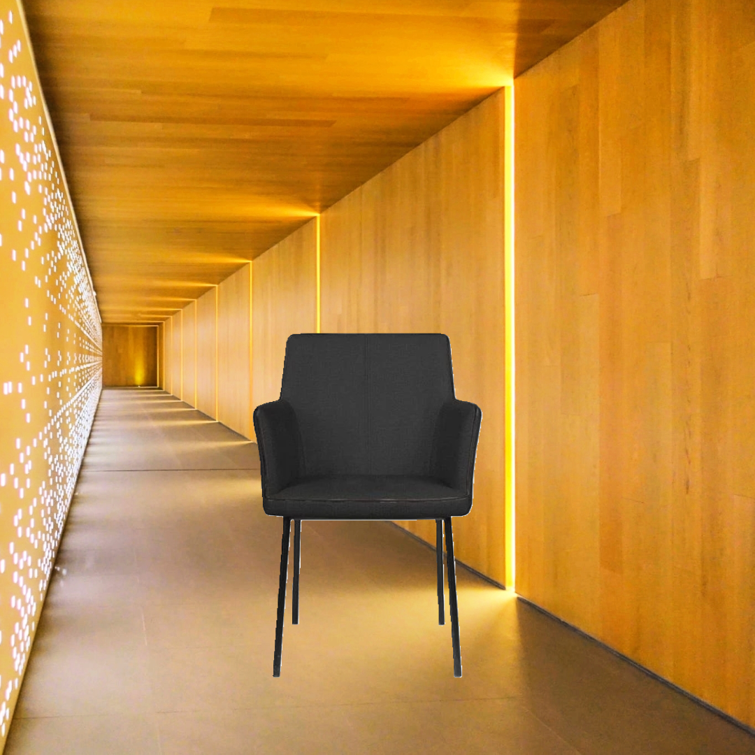 House of Sander Gefion spisebordsstol, mørkegrå