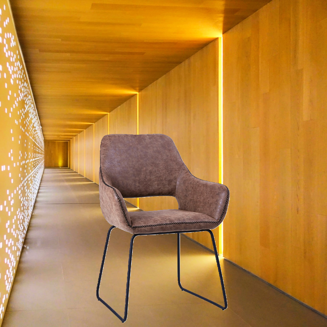 House of Sander Angel spisebordsstol, brun.