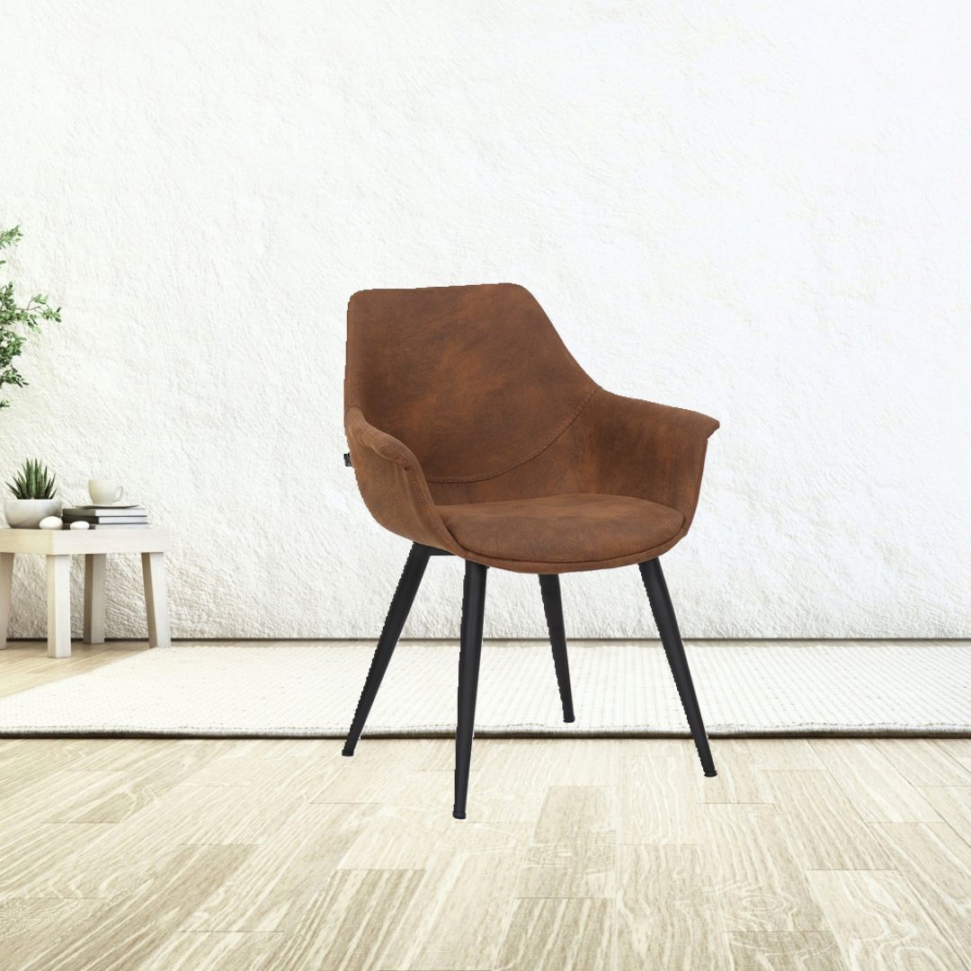 House of Sander stol Signe spisebordsstol, brun.