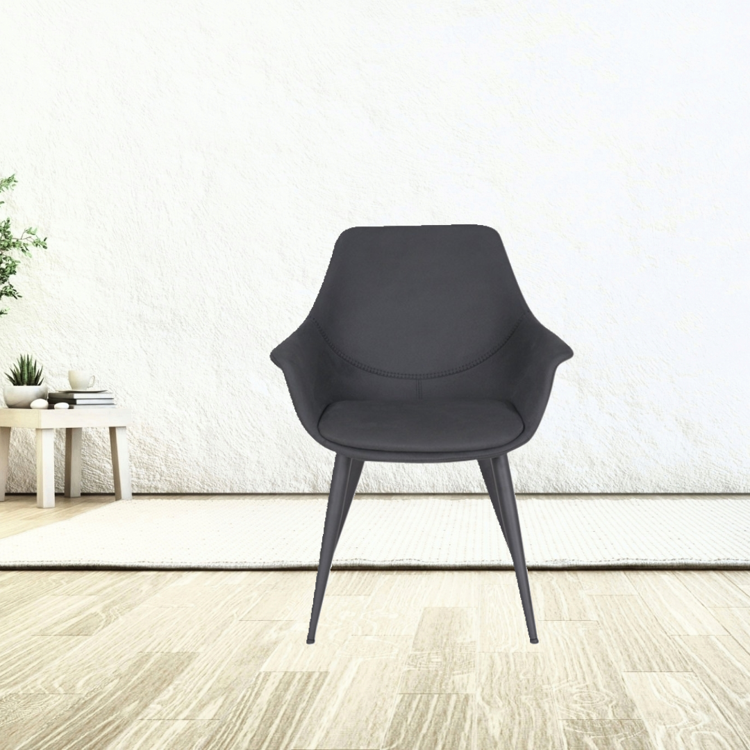 House of Sander Signe stol – mørke grå.