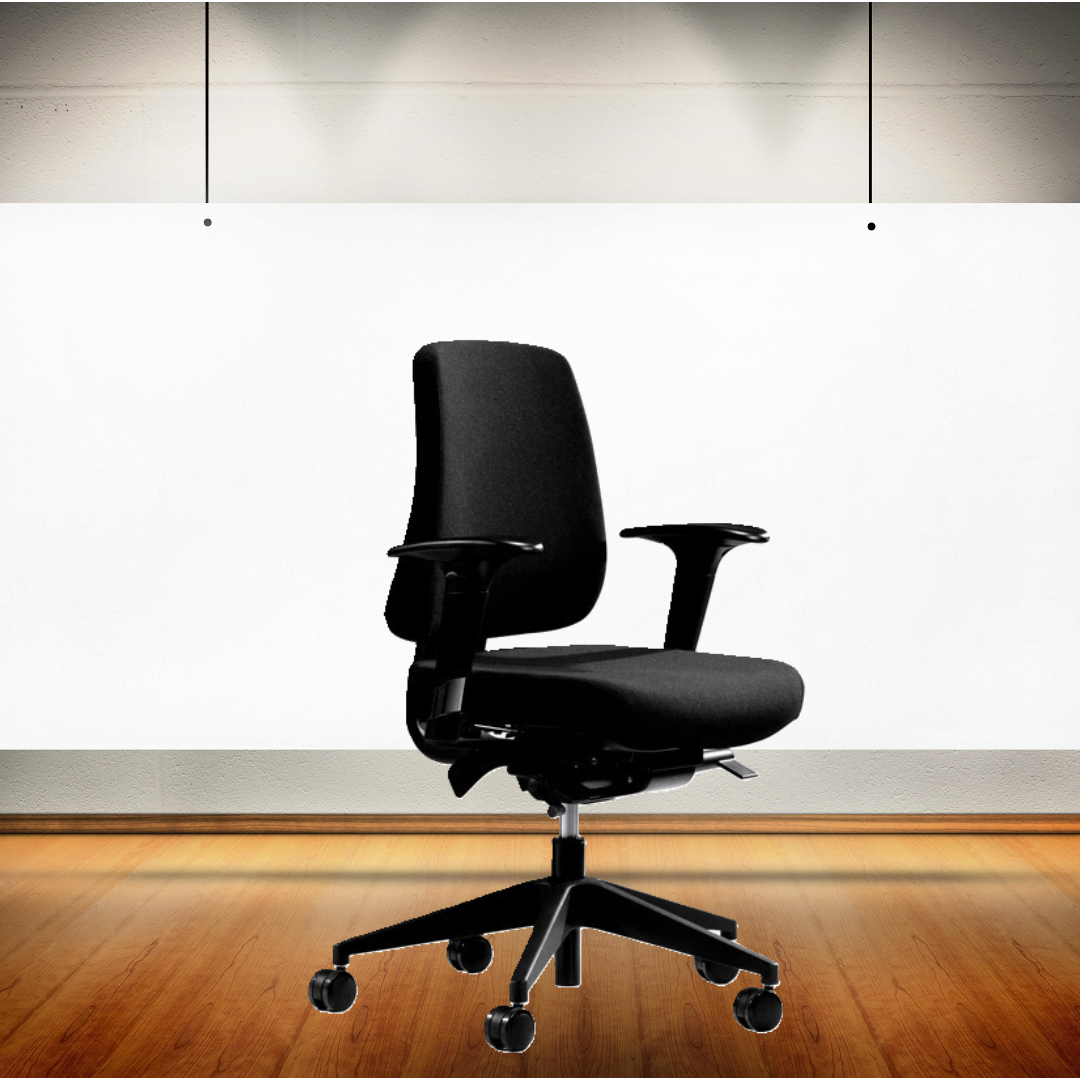 Kontorstol Canadian Ergo 01  – ARMLÆN ER TILKØB