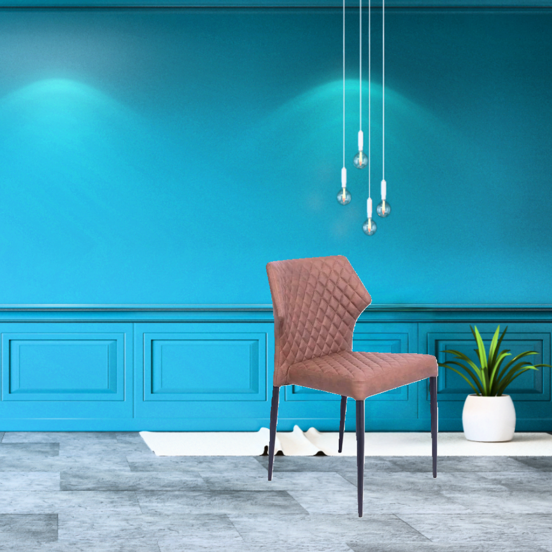 House of Sander Ydun spisebordsstol, cognac