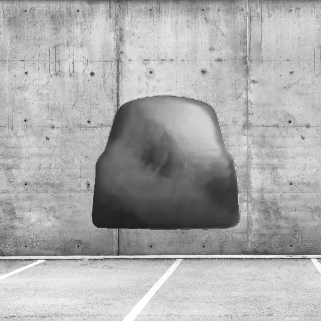 Pude til Swing stol. Sort.