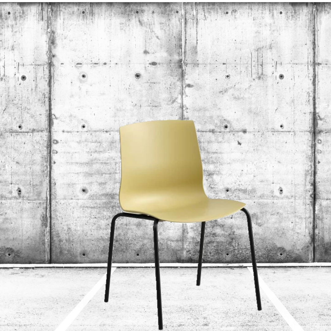 Lexpo Liv Kantine stol Gul/Sort